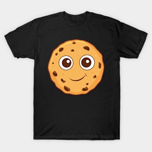 Chocolate Chip Cookie Kawaii Cute Cookie T-Shirt